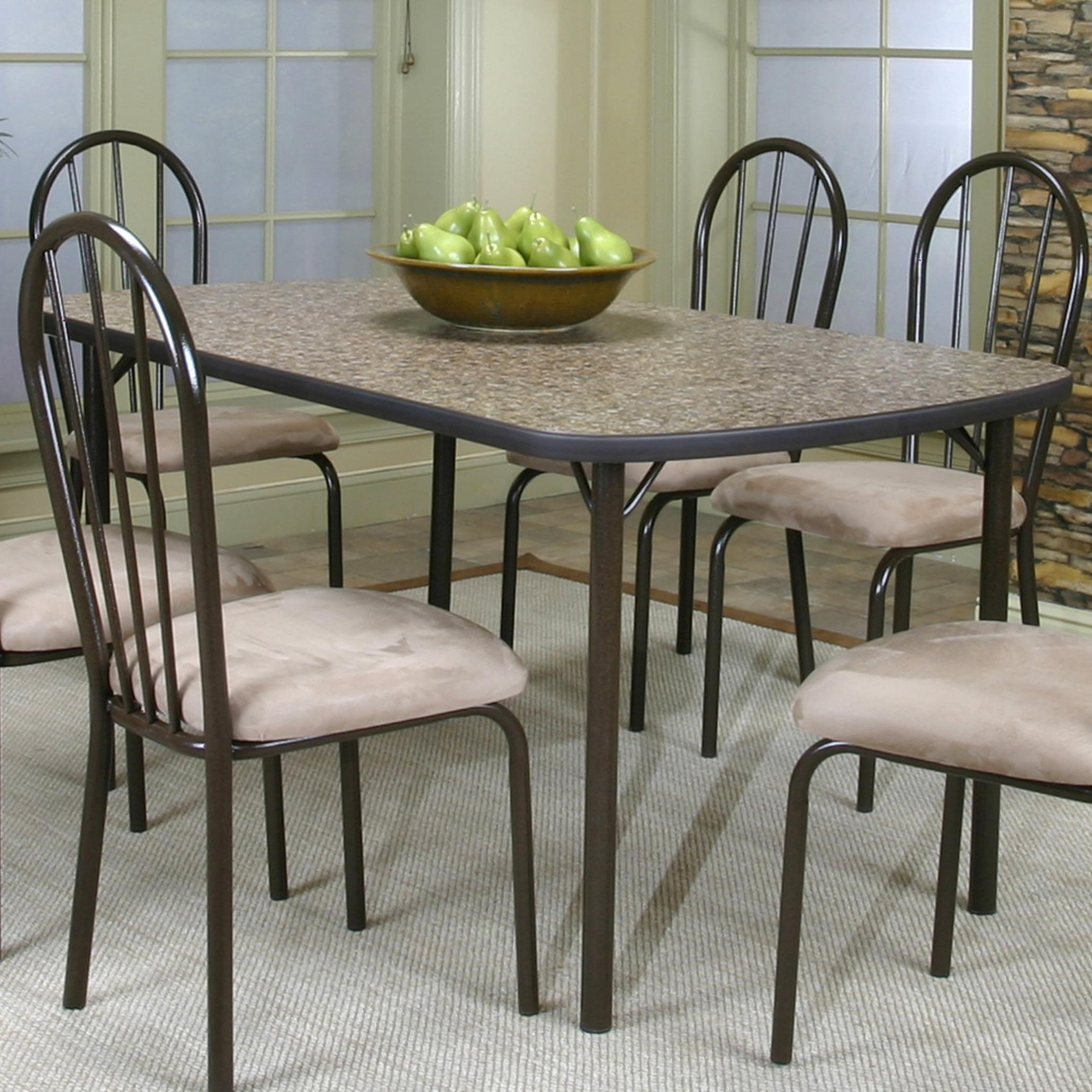 Cramco, Inc Cramco Heath Woodstock Granite Laminate Top Table Value City Furniture